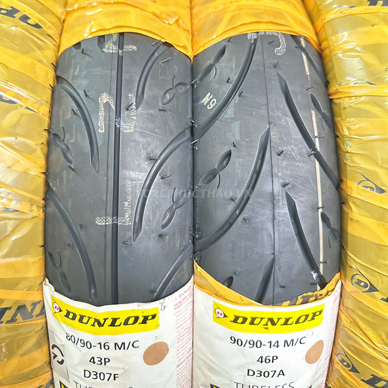 DUNLOP D307 80/90-16 TL - 90/90-14 TL